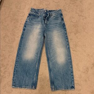 Free People slight barrel jean